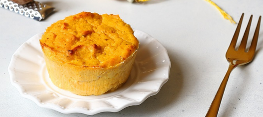Sformato di zucca e amaretti in friggitrice ad aria