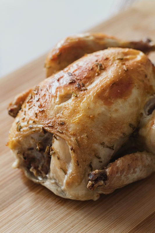 POLLO ALLO SPIEDO IN FRIGGITRICE AD ARIA