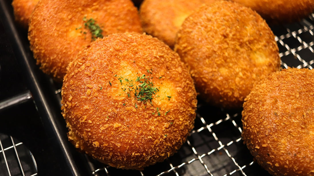 CROCCHETTE DI ZUCCA E PATATE